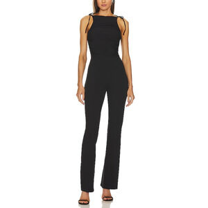 Lovers And Friends 'Matilda' Black Cotton Jumpsuit Size S